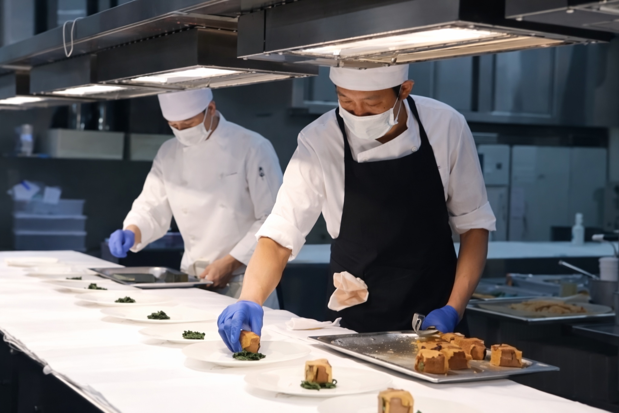 High-end culinary visual